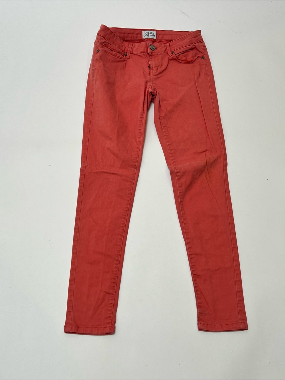 Aeropostale Lola Jegging Coral Skinny Jeans Size 5/6 Regular
